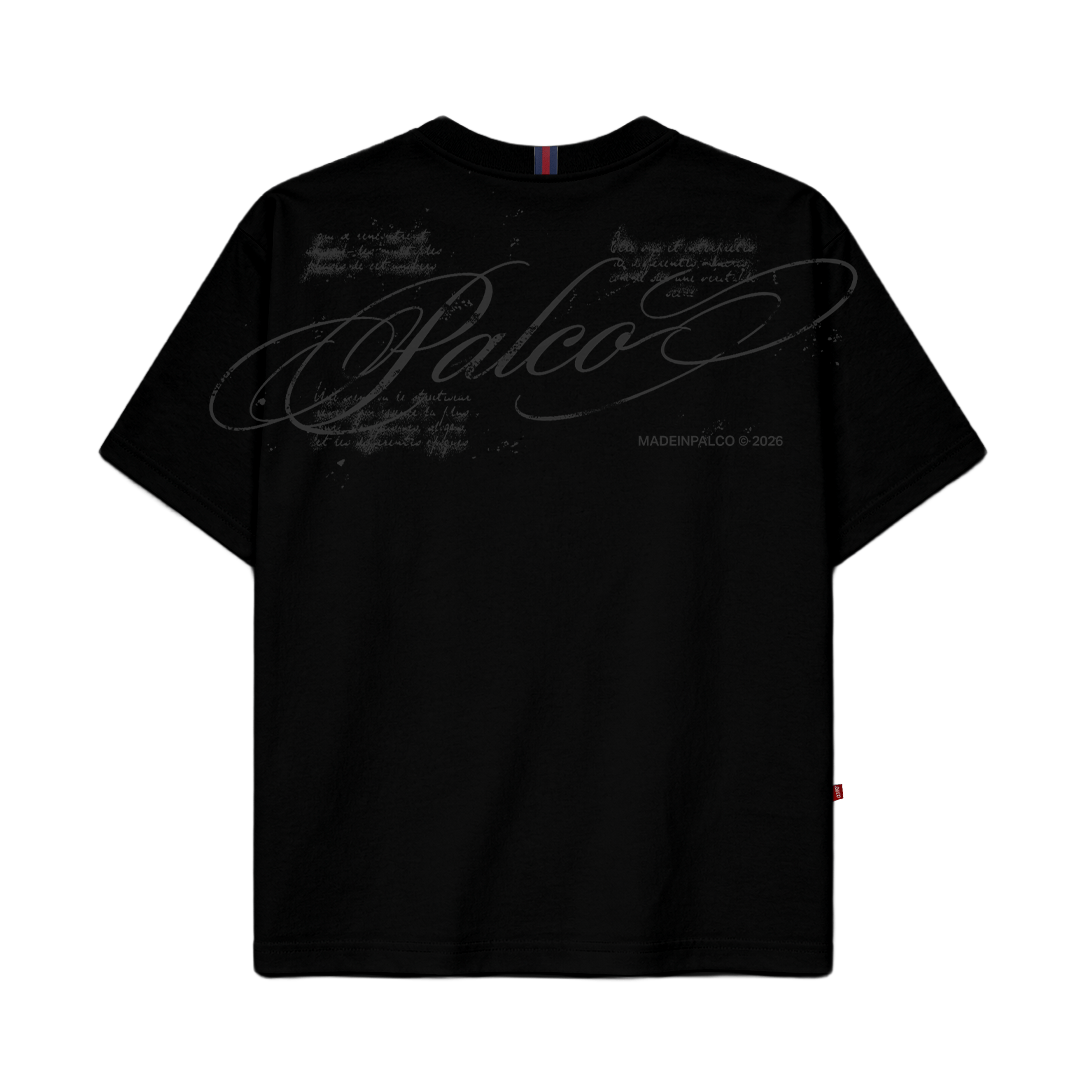 Camisa "PALCO" Preta - Imagem 2
